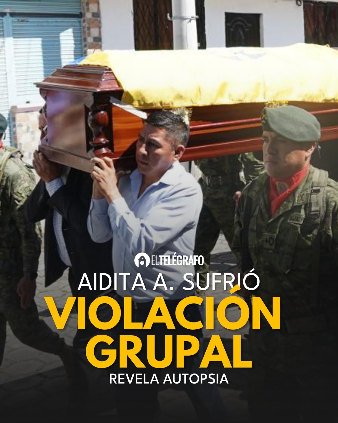 Adita sufrió violación grupal