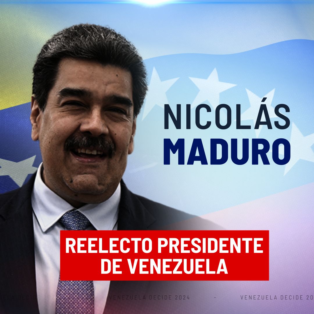 Nicolás Maduro reelecto