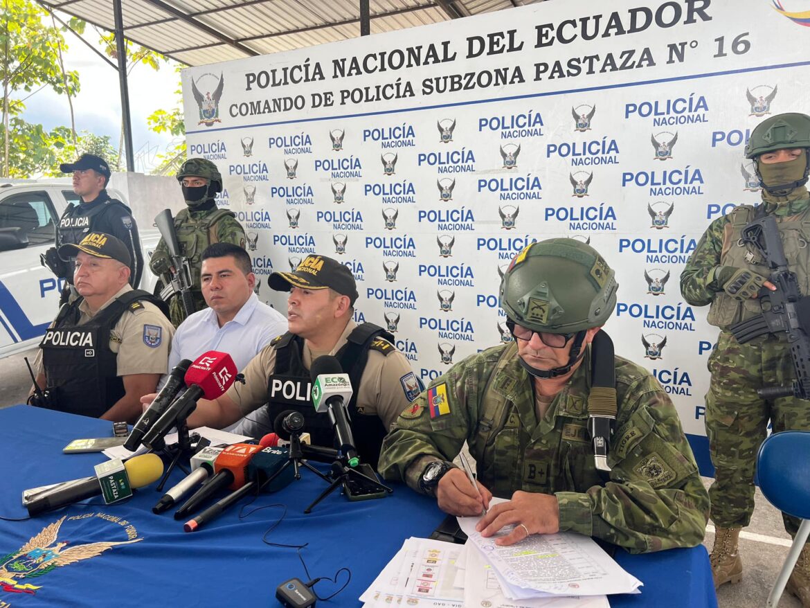 FUERTE CANTIDAD DE DROGA DECOMISADA EN PASTAZA