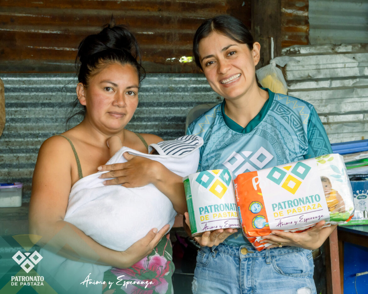 Patronato de Pastaza continúa entregando ayudas