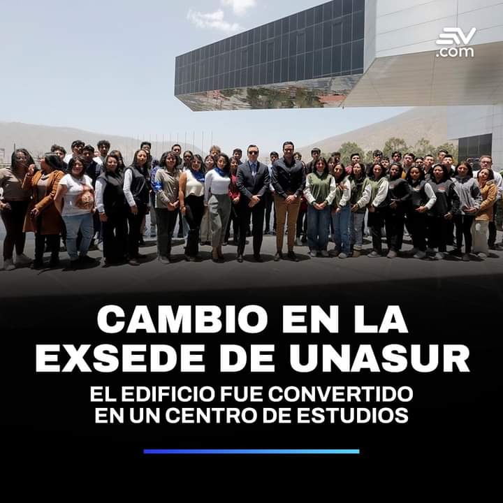 Sede de UNASUR se cambia .