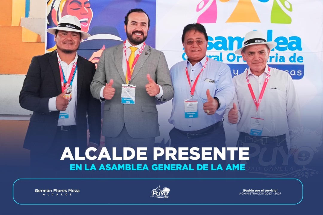 ALCALDE PRESENTE EN LA ASAMBLEA GENERAL DE LA AME