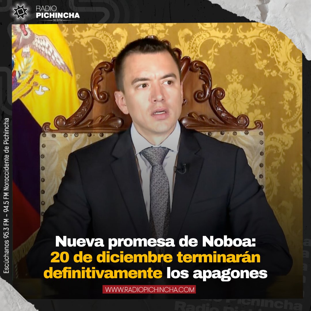 Nueva Promesa de Noboa .